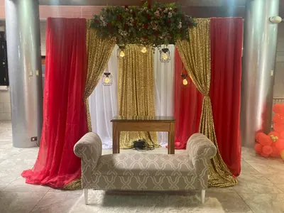 Decoración de quinceañera en rojo (5)